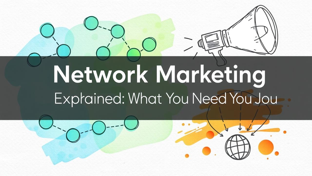 Network Marketing Explained: What You Need to Know
