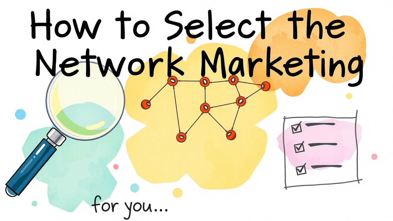How to Select the Right Network Marketing Firm for You